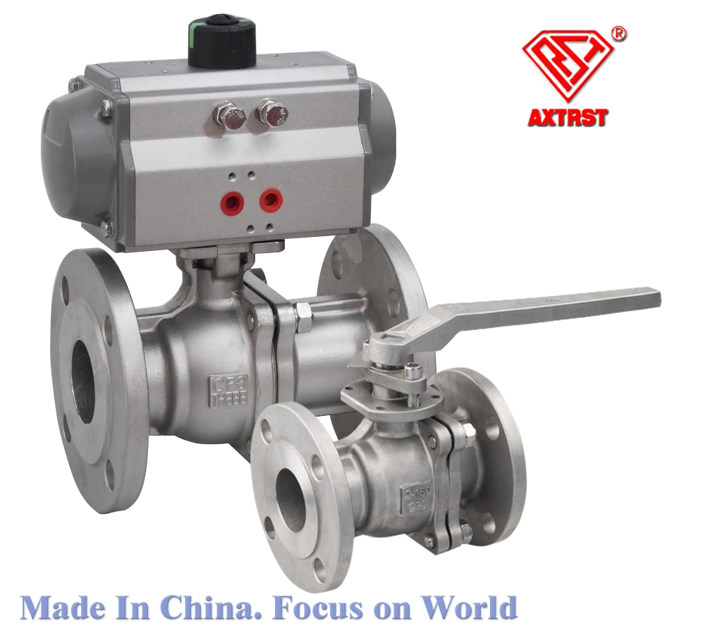 SS316 Full Port Trunnion Mounted Flanged Ball Valve