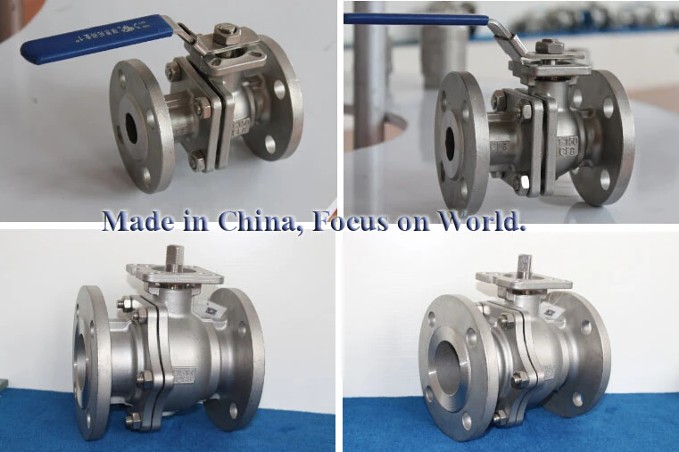 SS316 Full Port Trunnion Mounted Flanged Ball Valve